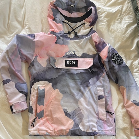 DOPE Pastel Camouflage Hoodie - Picture 1 of 6